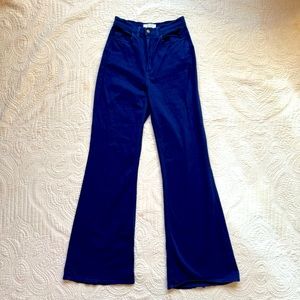 American Apparel High Rise Flare Bellbottom Jeans